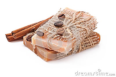 Natural soap Stock Photo