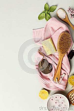 Natural SPA and body care concept Stock Photo