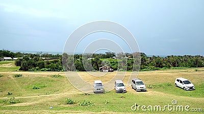 Beautiful natural view of the hill on the mountain Editorial Stock Photo