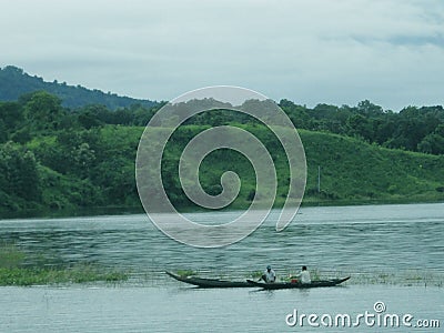Natural view of Rangamati, Bangladesh Stock Photo