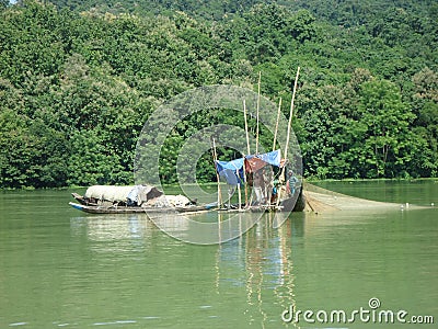 Natural view of Rangamati, Bangladesh Editorial Stock Photo