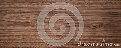 Natural walnut grain with beautiful wood grain. Walnut long planks texture. Walnut wood texture background. Stock Photo