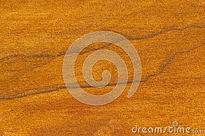 Natural yellow rough sand stone texture close up background Stock Photo