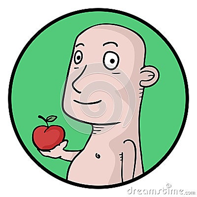 Nature apple Vector Illustration