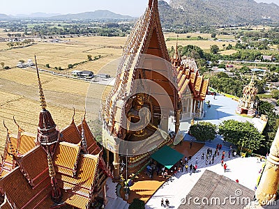 nature and architecture of Thailand, travel around Asia Editorial Stock Photo