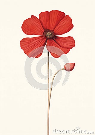 Blossom floral beauty flowers plant poppy red background petal nature background Stock Photo