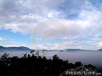 Cloud in and Aut Stock Photo