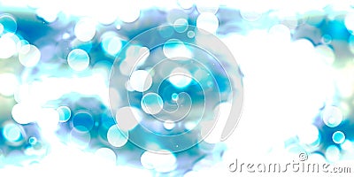 Nature fresh water blue cyan natural background paper with circle light design elegant, color with faint Stock Photo