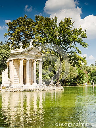 Nature and garden in rome Stock Photo