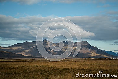 Nature landscape in Iceland, Snaefellsnes peninsula Stock Photo