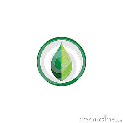 nature leaf logo and symbol template. Stock Photo