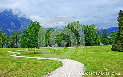 Nature path Stock Photo