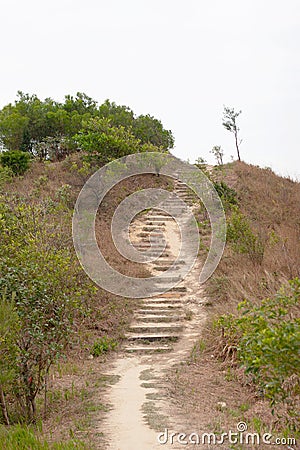 the nature path at Wilson Trail Sectio no4 10 Dec 2006 Editorial Stock Photo