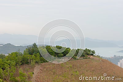the nature path at Wilson Trail Sectio no4 10 Dec 2006 Stock Photo