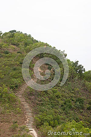 the nature path at Wilson Trail Sectio no4 10 Dec 2006 Stock Photo