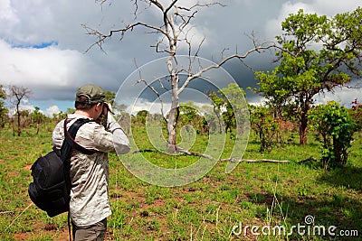 Nature photographer Stock Photo