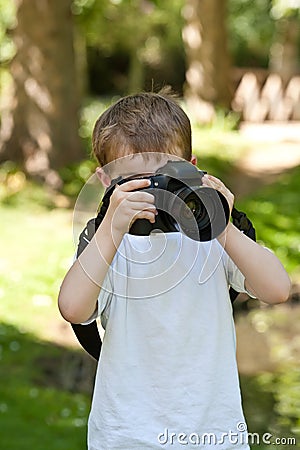 Nature Photographer Stock Photo