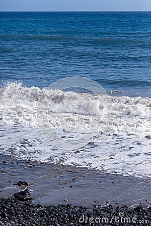 nature poster. seascape Stock Photo