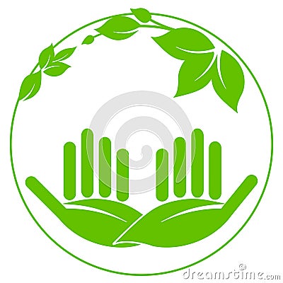Nature protection and landscape Vector Illustration