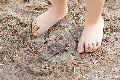 Nature relaxation happy childhood concept. Stock Photo