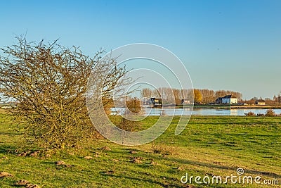 Public park Blauwe kamer in Wageningen in the Netherlands Stock Photo