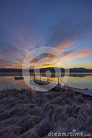 nature reserve Olsina, Sumava National Park, Czech Republic Stock Photo