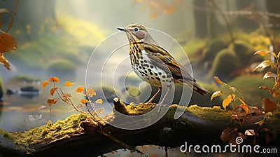Nature's Melodious Musician Stock Photo
