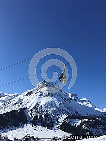 Nature in winter Stock Photo