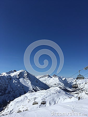 Nature in winter Stock Photo