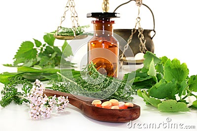 Naturopathy Stock Photo