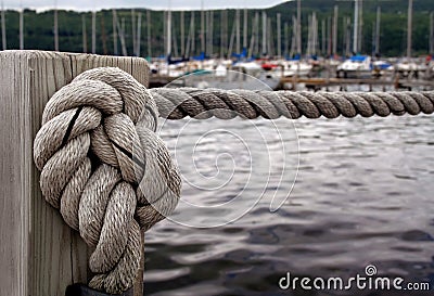 Nautical Knot Stock Photo