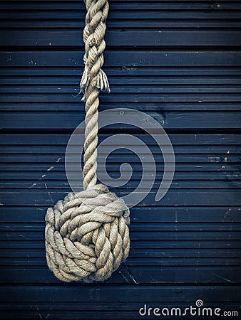 Nautical knot Stock Photo