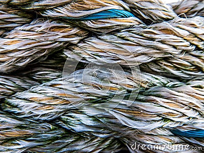 Nautical Rope Texture Stock Photo