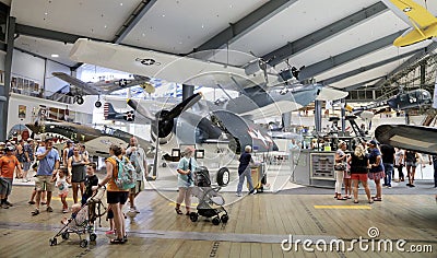 Naval Aviation Museum Open House, Pensacola, Florida Editorial Stock Photo