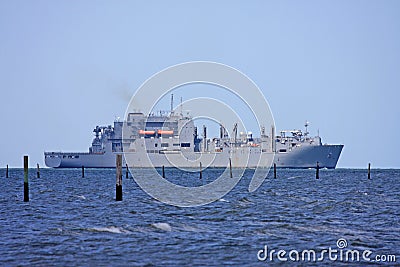 Naval ship Stock Photo