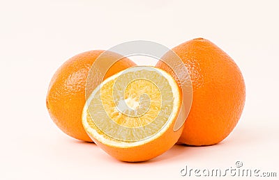 Navel orange Stock Photo