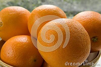 Navel oranges Stock Photo