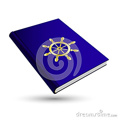 Navigate book Vector Illustration