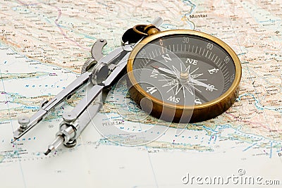 Navigation Stock Photo