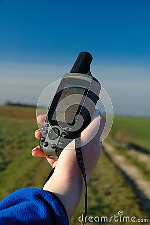 Navigation Unit Stock Photo