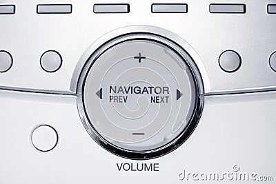 Navigator button Stock Photo