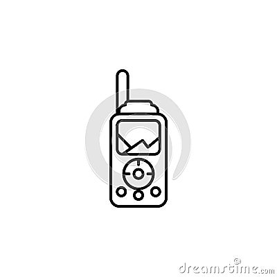 navigator line icon. Element of camping icon for mobile concept and web apps. Thin line navigator icon can be used for web and Stock Photo