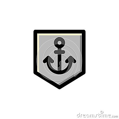 Navy Icon Vector Illustration