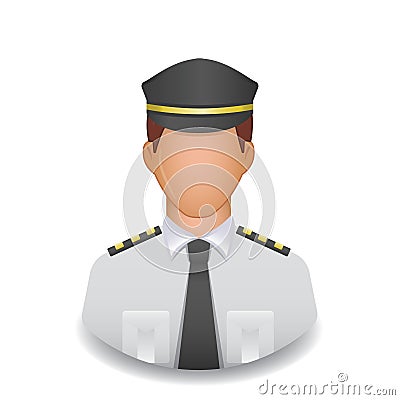 navy officer. Vector illustration decorative design Vector Illustration