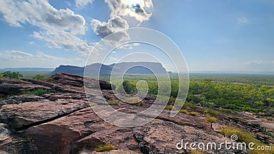 Nawurlandja Lookout in Kakadu National Park, Northern Territory, Australia Stock Photo