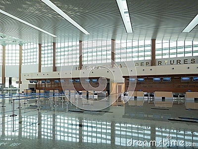 Nay Pyi Taw International Airport, Myanmar Stock Photo