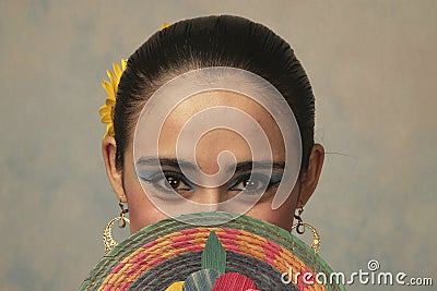 Nayarit folk dancer Stock Photo