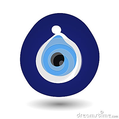 Nazar illustration. Evileye. Vector Illustration