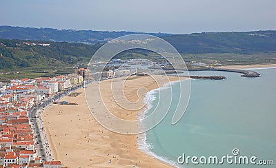 Nazare Stock Photo