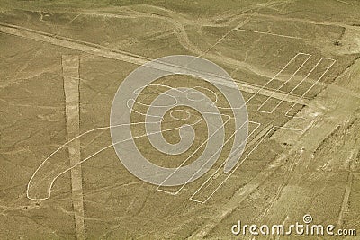 Nazca lines Stock Photo